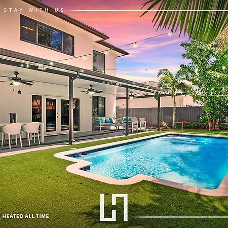 Luxury Beach Oasis - Heated Pool, Game Extravaganza L44 Miami Buitenkant foto
