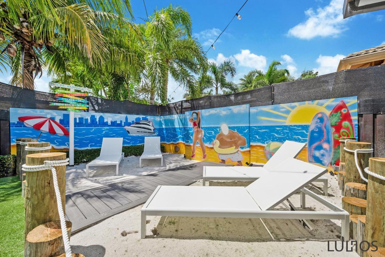 Luxury Beach Oasis - Heated Pool, Game Extravaganza L44 Miami Buitenkant foto