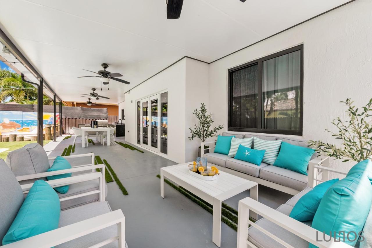 Luxury Beach Oasis - Heated Pool, Game Extravaganza L44 Miami Buitenkant foto