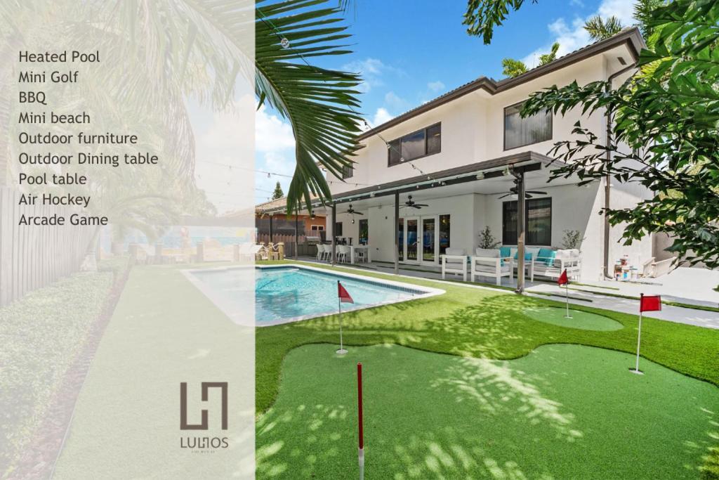 Luxury Beach Oasis - Heated Pool, Game Extravaganza L44 Miami Buitenkant foto